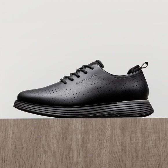 ⚡ Men\'s Black Max Flex Fashion Dress Sneakers Oxfords Classic Casual Shoes main image 8